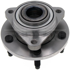 Dorman Wheel Bearing and Hub Assembly | Complete Repair Assembly with Triangular Flange, 5 Studs, Triangular Flange Shape