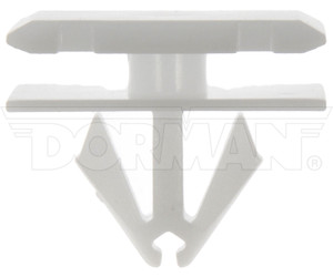 Dorman Molding Clip 963-220D OE Solutions; OE Replacement; 0.64 Inch Length; White; Plastic; Pack Of 2 Dorman Molding Clip 963-220D OE Solutions; OE Replacement; 0.64 Inch Length; White; Plastic; Pack Of 2