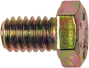 Dorman Bolt 981-412D AutoGrade; M8-1.25 Thread Size; 12 Millimeter Length; Hex Head; Zinc Plated; Steel; Pack Of 4; Clamshell Package Dorman Bolt 981-412D AutoGrade; M8-1.25 Thread Size; 12 Millimeter Length; Hex Head; Zinc Plated; Steel; Pack Of 4; Clamshell Package