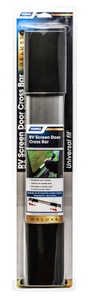 Enhance Your RV Screen Door | Camco Wide Single Bar Push Bar | Aluminum Bar, Black Handles | Easy Installation Enhance Your RV Screen Door | Camco Wide Single Bar Push Bar | Aluminum Bar, Black Handles | Easy Installation