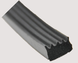 AP Products Ribbed Door Window Channel Seal | 50ft Length | Black Foam | Reduces Noise & Dust | Made in USA AP Products Ribbed Door Window Channel Seal | 50ft Length | Black Foam | Reduces Noise & Dust | Made in USA