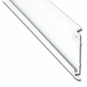 USA Made Flat Trim Molding | 16ft - Polar White Aluminum | RV Quality Parts USA Made Flat Trim Molding | 16ft - Polar White Aluminum | RV Quality Parts