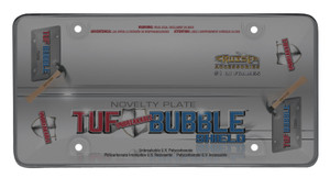 Ultimate Smoke Tuf Bubble License Plate Cover | Unbreakable Polycarbonate | Lifetime Guarantee Ultimate Smoke Tuf Bubble License Plate Cover | Unbreakable Polycarbonate | Lifetime Guarantee