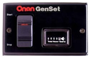 Upgrade your generator with Cummins Power Generation Illuminated Start/Stop Rocker Switch Panel | For Onan Gasoline/LP Vapor Gensets