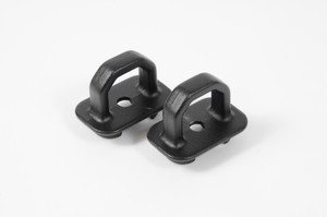 Dee Zee Black Aluminum Tie Down Anchor | Inside Truck Bed Mount | Set of 2