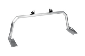 Dee Zee Rear Truck Rack | Silver Aluminum Frame | Powder Coated | Easy Install - No Drilling | Rugged Construction