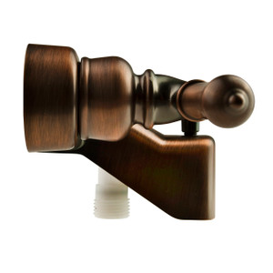 Upgrade your Bathtub with Dura Faucet Classical Series Wall Mount Faucet | Pull-Up Tub/ Shower Diverter | Oil Rubbed Bronze Finish | Premium Plastic Body