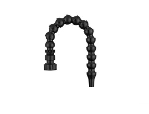 Dura Faucet Black Knob Faucet | Ideal for Motorhomes | Flexible Spout, Easy Installation