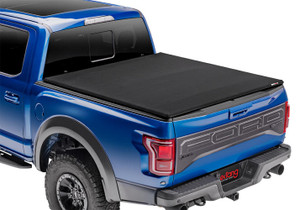 Extreme Strength Soft Folding Tonneau Cover | Lockable Canvas | WeatherTuff Seals | Patented EZ-Lock | Commercial Grade Rails