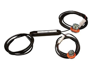 Ecco Electronic Hide-A-LED Warning Light | Dual-Head Design, High-Intensity LEDs, 16 Flash Patterns