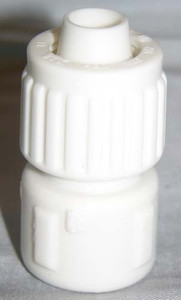 Reliable Flair-It  Adapter | Easy Install 1/2 PEX x 1/2 Pipe Thread | White Plastic Fitting | High Quality | Made in USA