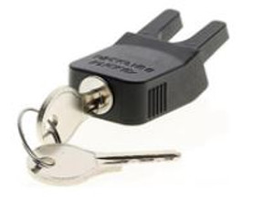 Secure-It Snapit Lock | Lock Elby Baskets to Bike Rack | Key Type