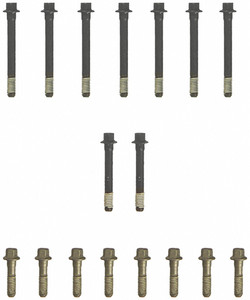 Fel-Pro Gaskets Cylinder Head Bolt Set for Chevy Small Block V8 | Application Specific Design, Unsurpassed Quality