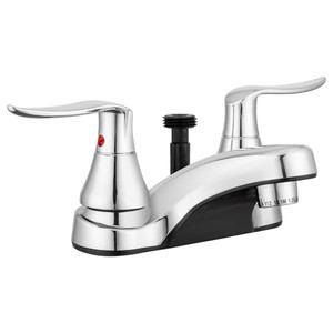 Upgrade Your Lavatory with Dura Faucet | Single Piece 4 Inch Deck Mount Faucet with Shower Diverter