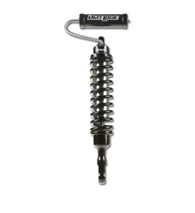 Fabtech Motorsports Coil Over Shock Absorber FTS21177 Dirt Logic 2.5; Non Adjustable 60 Percent Compression/40 Percent Rebound Valving; With Remote Reservoir; Single Flat End Coil Spring; Stainless Steel/Black; Set Of 2