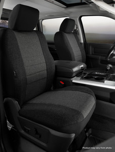 Highly Durable OEM Seat Covers | Perfect Fit for Ford F-Series Trucks | Charcoal Center With Black Side Panels