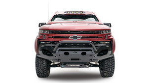 Enhance Your Silverado 2500 HD/3500 HD with Fab Fours Bumper | Aggressive Design, Increased Tire Clearance, Internal Winch Mount