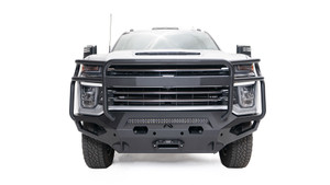 2020-2023 Fab Fours Matrix Series Bumper | Silverado 2500 HD, 3500 HD - Aggressive Design, Superior Tire Clearance, Winch Ready