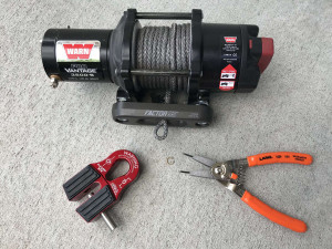 Factor 55 Winch Cable Shackle Mount | FlatlLink XTV | 8000lb Load | Red Aluminum Factor 55 Winch Cable Shackle Mount | FlatlLink XTV | 8000lb Load | Red Aluminum