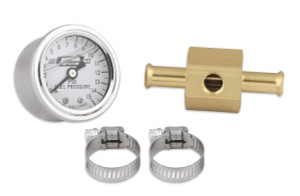 Mr. Gasket Gauge Fuel Pressure 1564 1-1/2 Inch Diameter; Full Sweep; 0-15 PSI Range; White Face/Chrome Bezel/Black Needle Mr. Gasket Gauge Fuel Pressure 1564 1-1/2 Inch Diameter; Full Sweep; 0-15 PSI Range; White Face/Chrome Bezel/Black Needle