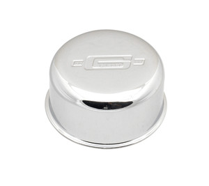 Upgrade your engine: Mr. Gasket Chrome Crankcase Breather Cap | Reliable filtration, durable construction