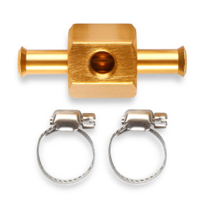 Upgrade Your Fuel System | Gold Aluminum 3/8" Barb to 1/8" NPT Straight Fitting