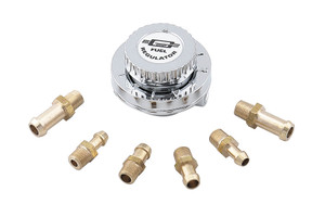Boost Performance with Mr. Gasket Fuel Pressure Regulator | Chrome Plated, Easy Pressure Settings Boost Performance with Mr. Gasket Fuel Pressure Regulator | Chrome Plated, Easy Pressure Settings