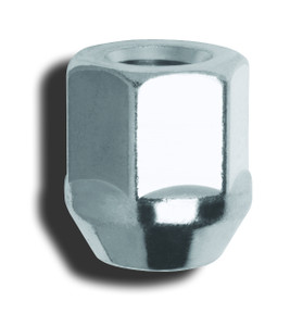Gorilla Lug Nuts | Acorn Bulge Open End | 7/16x20 Thread | 60° Conical | Steel & Aluminum | Chrome Plated | Pack Of 4