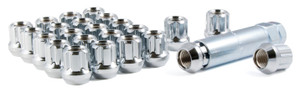 Gorilla 6 Lug Wheel Installation Kit | Chrome Plated Steel Nuts, 60 Degree Conical, Acorn Open End Gorilla 6 Lug Wheel Installation Kit | Chrome Plated Steel Nuts, 60 Degree Conical, Acorn Open End