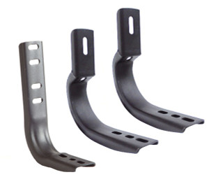 Easy Install Black Powder Coat Finish Go Rhino Nerf Bar Component | Fits Various Go Rhino Part Numbers | Mild Steel Construction Easy Install Black Powder Coat Finish Go Rhino Nerf Bar Component | Fits Various Go Rhino Part Numbers | Mild Steel Construction