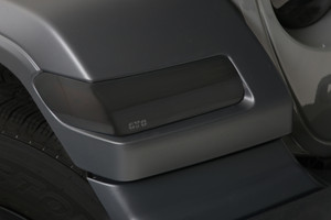 Upgrade Your Jeep Gladiator JT & Wrangler JL Turn Signal Guards | Carbon Fiber Look, Set Of 2