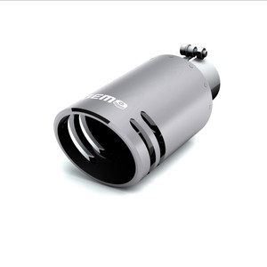 GEM Tube Exhaust Tip | 3" Clamp On/Weld On | 5" Outlet | Ultimate Corrosion Protection | Billet Aluminum/304 Stainless | Silencer Cut | Chrome Plated | Angled Edge | 12" Length | Bright Chrome | GEM Logo GEM Tube Exhaust Tip | 3" Clamp On/Weld On | 5" Outlet | Ultimate Corrosion Protection | Billet Aluminum/304 Stainless | Silencer Cut | Chrome Plated | Angled Edge | 12" Length | Bright Chrome | GEM Logo