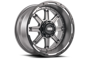 Upgrade Your Ride with Grid Wheels GD10 | Matte Anthracite With Black Lip | 20x9 Wheel Size