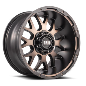 Grid Wheels Matte Black 20x9 Wheel | 6x139.7 for Custom Off-Road Look