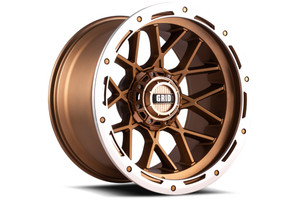 Enhance Your Ride with Matte Bronze Grid Wheels | Compatible with Ford F-150 Lightning, Expedition, F-150 | Lincoln Navigator, Mark LT