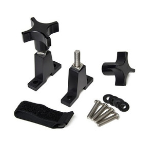 1997-2006 Fitment | Jeep: Wrangler TJ | Hi-Lift Jack Mount - Strong Anodized Aluminum Hood Mount | No Drill Installation 1997-2006 Fitment | Jeep: Wrangler TJ | Hi-Lift Jack Mount - Strong Anodized Aluminum Hood Mount | No Drill Installation