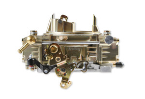 Gold Dichromate Holley Performance Carburetor | 4 Barrel, 465 CFM, Electric Choke