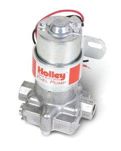 Holley Performance Electric Fuel Pump | 97 GPH Free Flow | Rotor/Vane Pump Design | 3/8 Inch NPT | 12V
