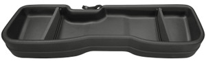 Custom Fit Husky Liner Under Seat Storage | Rugged GearBox for GMC Sierra & Chevy Silverado | Removable Dividers | Black
