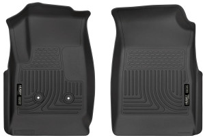 Custom Fit WeatherBeater Floor Liner | Molded for 2015-2022 GMC Canyon, Chevrolet Colorado | Protect Against Stains, Water, Mud | Black TPO Material
