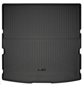 Ultimate Protection for Lincoln Navigator & Ford Expedition Cargo Area | Black WeatherBeater  Liner by Husky | Tough & Durable TPO Material