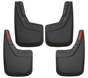 Tough as Nails Mud Flaps | Direct-Fit for Chevy Silverado | Set of 4 Contoured Guards Tough as Nails Mud Flaps | Direct-Fit for Chevy Silverado | Set of 4 Contoured Guards
