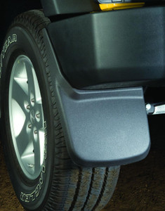 Ultimate Protection for Wrangler JK | Custom Molded Mud Flaps | Set of 2 | Black Thermoplastic