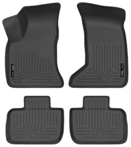 Ultimate Protection | 2011-2023 Dodge: Charger Chrysler: 300 | Custom Molded Black Floor Liners