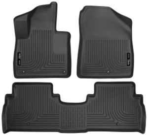 Custom Fit Husky Liner Floor Liners for Kia Sorento 2016-2020 | WeatherBeater Molded TPO | Protect Against Stains and Elements Custom Fit Husky Liner Floor Liners for Kia Sorento 2016-2020 | WeatherBeater Molded TPO | Protect Against Stains and Elements
