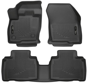 Ultimate Protection for Your Ford Edge|Custom Molded Fit|Husky Liner Black Floor Liners