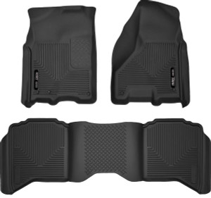 Husky Liner WeatherBeater Floor Liner | Custom Molded Fit | Nonslip Tread Pattern | STA-PUT NIBS Technology Husky Liner WeatherBeater Floor Liner | Custom Molded Fit | Nonslip Tread Pattern | STA-PUT NIBS Technology