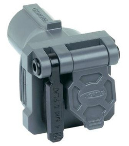 Hopkins MFG 7-Way to 6-Way Trailer Wiring Adapter | 4 Towing Options, Durable Design, Grease Packet