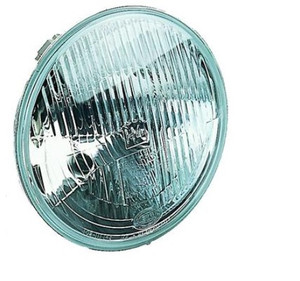 Upgrade Driving Visibility with Hella 7 Inch Round Headlight Kit | Brighter, Powerful Halogen Bulbs, Clear Lens, Limited Warranty