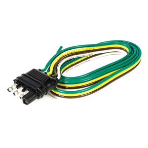 Upgrade Your Trailer Wiring | Husky 4-Way Flat Connector | Durable & Easy to Install